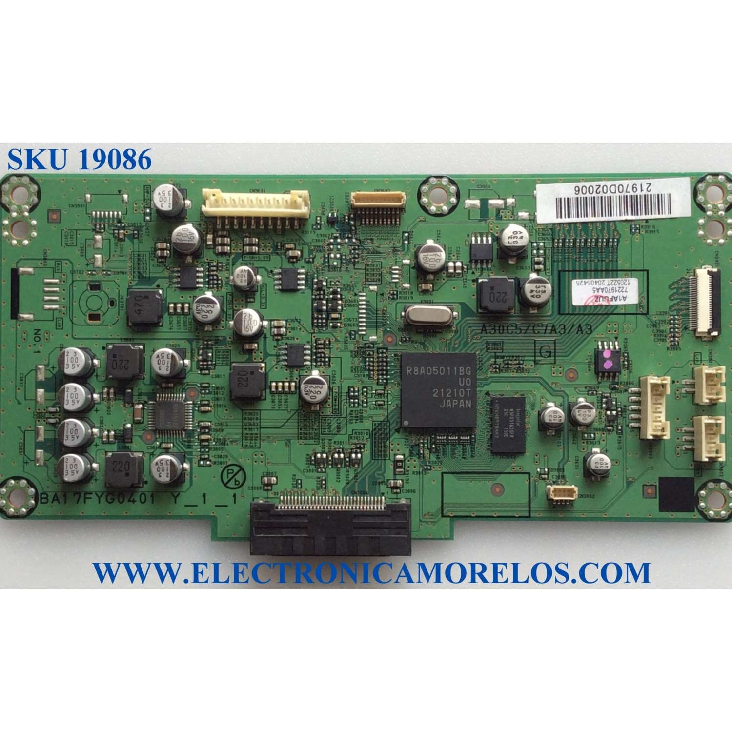DRIVER / T-CON / PHILIPS A1AFUUZ / BA17FYG0401 / BA17FYG0401 Y_1_1